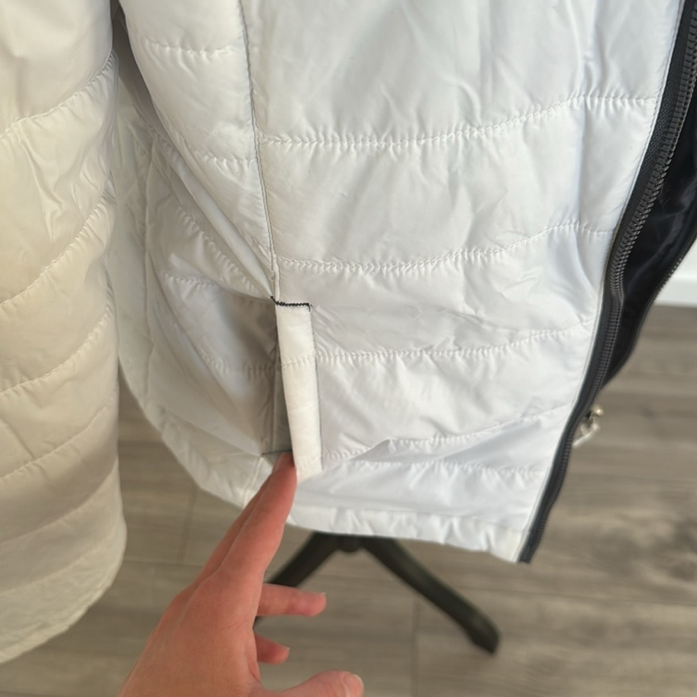 White Puffer Winter Jacket - Picture 6 of 12